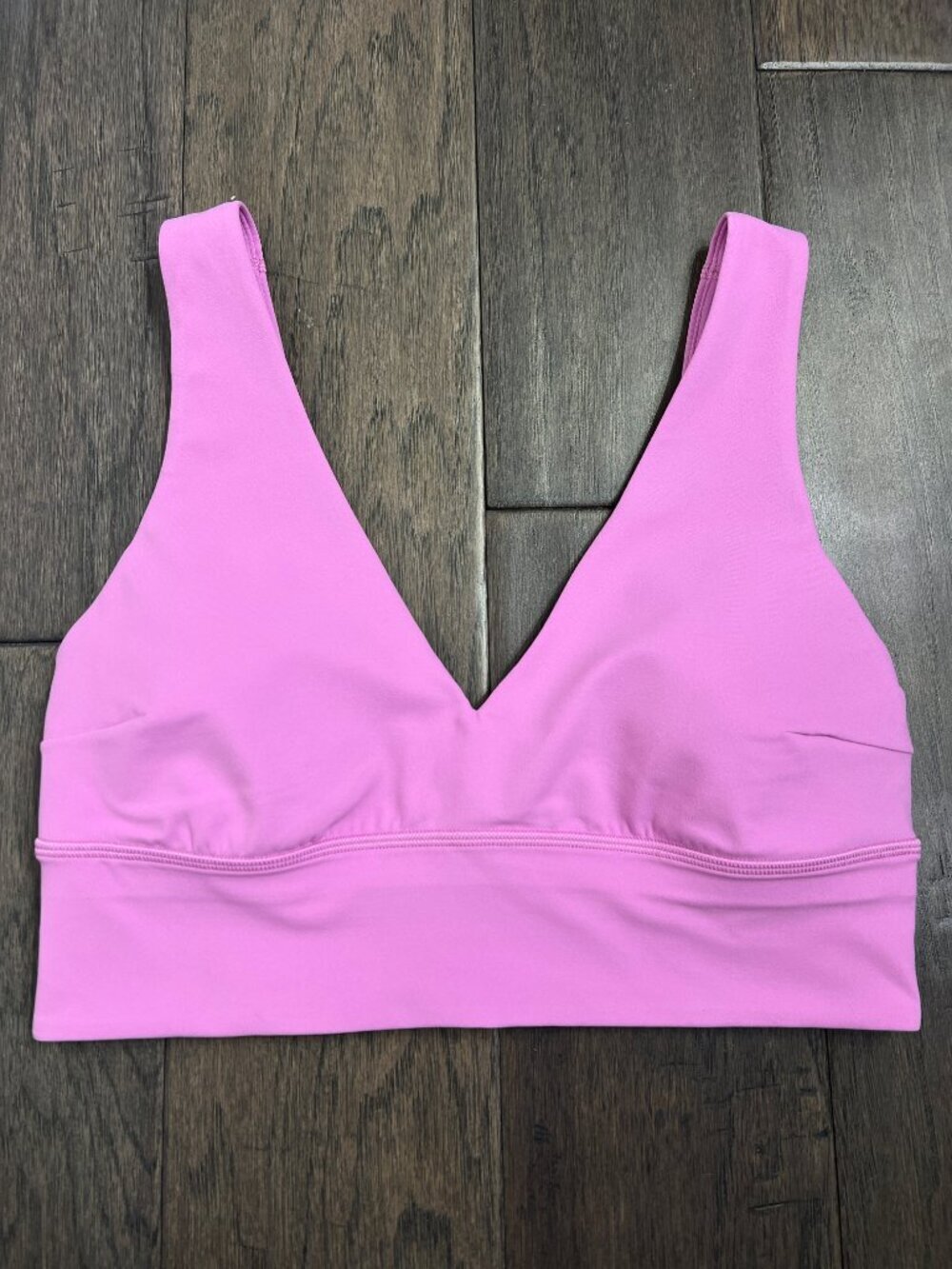 Lululemon Align V-Neck Bra *Light Support, C/D Cup Dahlia Mauve